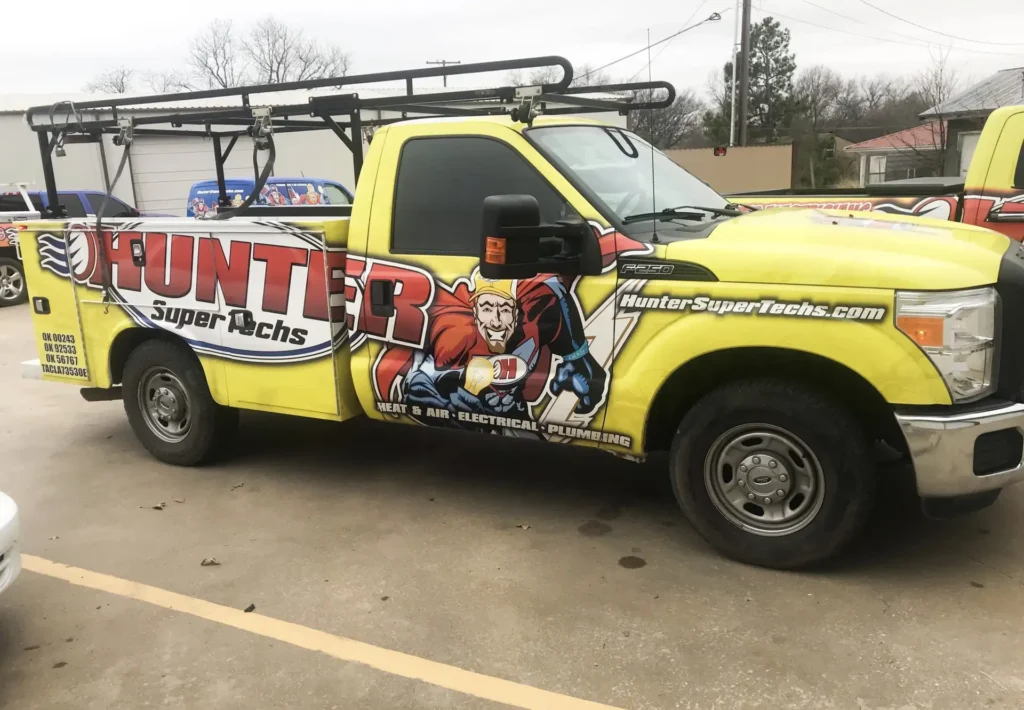 Hunter Super Techs service truck