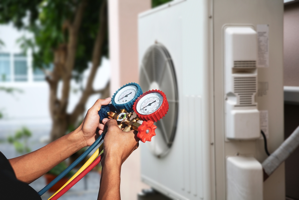 Heat pump installation service