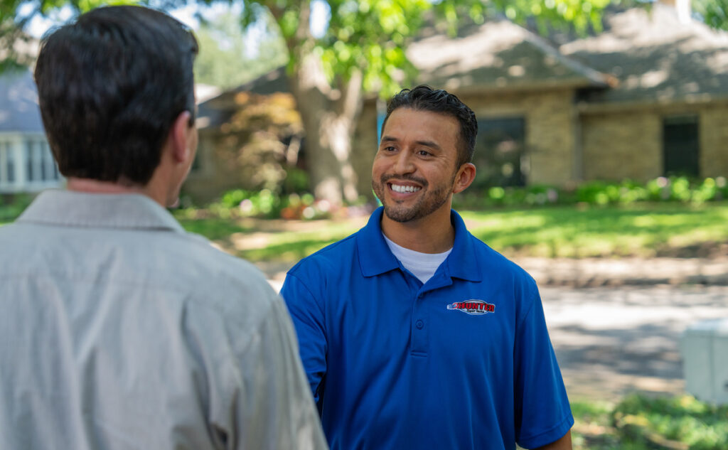 Hunter Super Techs HVAC technician